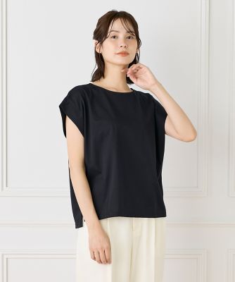 大きいサイズ》ショートスリーブコクーントップス