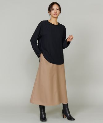 大きいサイズ》吸汗速乾ジョーゼットプルオーバー