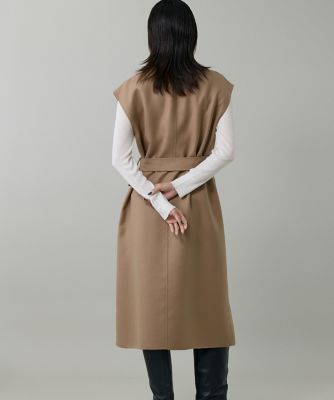 ダブルフェイス2WAYロングジレ（7154111004） | INED