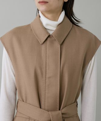 ダブルフェイス2WAYロングジレ（7154111004