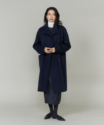 スタンドカラーコート （7154111005） | INED (Women 