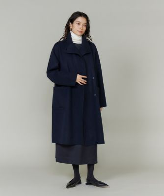 スタンドカラーコート （7154111005） | INED (Women