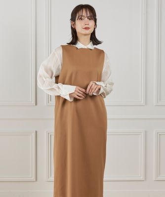 ボートネックワンピース （7154121009） | INED (Women