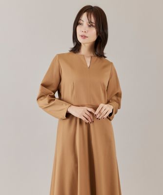 キーネックワンピース （7154121010） | INED (Women