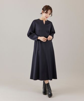 キーネックワンピース （7154121010） | INED (Women