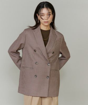m*x様 seya タブルジャケット 三尋木奈保コラボ・Oggi11月号掲載商品》ダブルブレスト