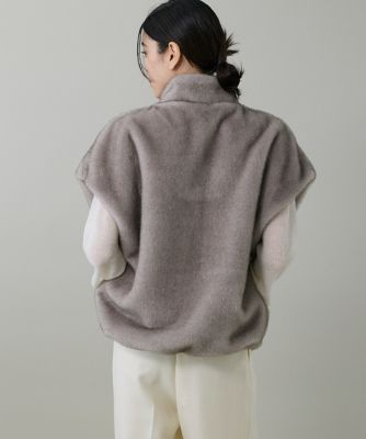 フェイクファーベスト（7154144007） | INED (Women)/イネド