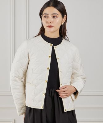 ＜SUPERIOR CLOSET (Women)＞《Ｔｒａｄｉｔｉｏｎａｌ　Ｗｅａｔｈｅｒｗｅａｒ》キルティングコート　ＡＲＫＬＥＹ　（７１５４１４４６１４）