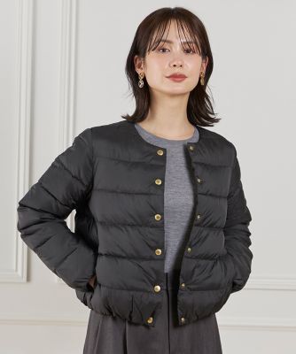 ＜SUPERIOR CLOSET (Women)＞《Ｔｒａｄｉｔｉｏｎａｌ　Ｗｅａｔｈｅｒｗｅａｒ》ショートダウン　ＡＲＫＬＥＹ　（７１５４１４６６０２）
