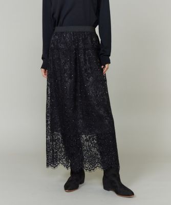 ＜INED (Women)＞レーススカート（７１５４１５２０２２）