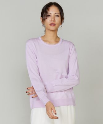 クルーネックプルオーバー（7154170008） | INED (Women