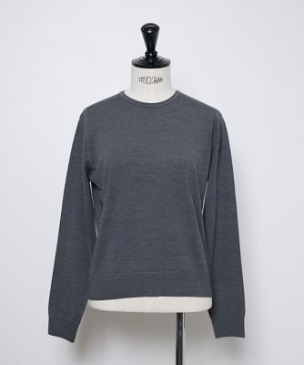 ＜INED (Women)＞ＦＦ３０ゲージ　クルーネックニット（７１５４１７００１５）