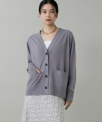 【新品未使用】CABaN コットンストレッチエンブロイダリーカーディガン caban（キャバン）の「コットンストレッチ エンブロイダリー