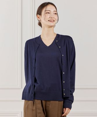 美品★イエナ ケーブルクルーネックカーディガン セール】ケーブルクルーネックカーディガン◇（カーディガン/ボレロ