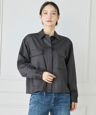 ＜INED L (Women/大きいサイズ)＞《大きいサイズ》２ＷＡＹブラウス（７１５４１８２８１６）