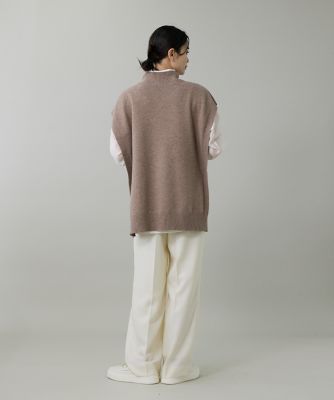 2WAYハイネックニットジレ（7154283001） | INED (Women