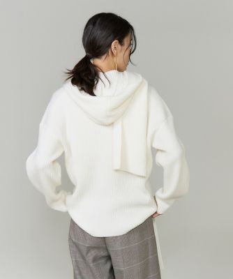 フーデッドマフラー（7154283052） | INED (Women)/イネド
