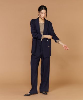 リネンダブルブレストジャケット《PONTETORTO