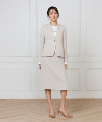 大きいサイズ》カラーレスジャケット（7160141811） | INED