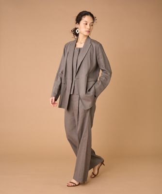 リネンスクエアネックジレ《PONTETORTO
