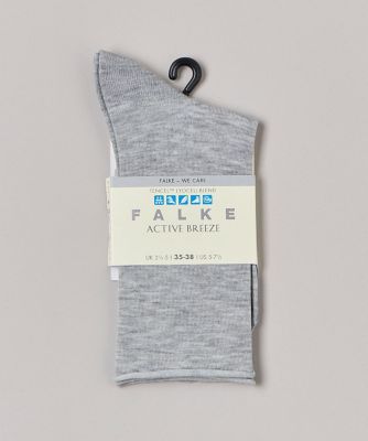 SUPERIOR CLOSET (Women)/スーペリアクローゼット 《ＦＡＬＫＥ》靴下　Ａｃｔｉｖｅ　Ｂｒｅｅｚｅ　Ｓｏｃｋｓ（７１６０２６３６０１）