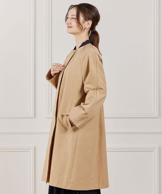 ノーカラーコート（7161114003） | INED (Women)/イネド