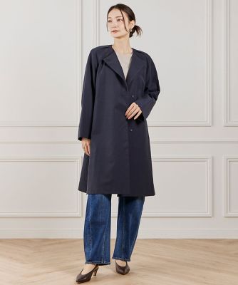 ノーカラーコート（7161114003） | INED (Women)/イネド