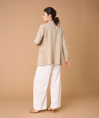 ダブルブレストジャケット（7161141006） | INED (Women