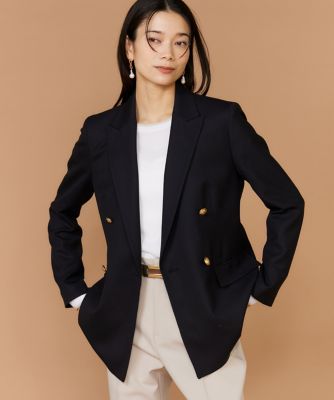 ＜INED (Women)＞ダブルブレストジャケット（７１６１１４１０１６）