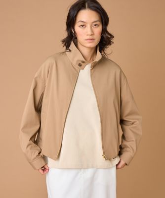 ＜INED (Women)＞スタンドカラー　ブルゾン（７１６１１４４００６）