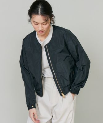 ＜SUPERIOR CLOSET (Women)＞ノーカラーブルゾン　ＥＬＹＳ　ＪＡＣＫＥＴ《ＷＯＯＬＲＩＣＨ》（７１６１１４４６０９）
