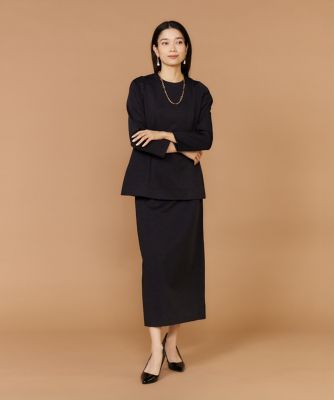 ハイウエストタイトスカート（7161152005） | INED (Women