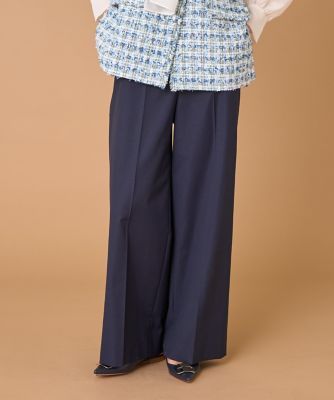 セミワイドパンツ（7161161009） | INED (Women)/イネド