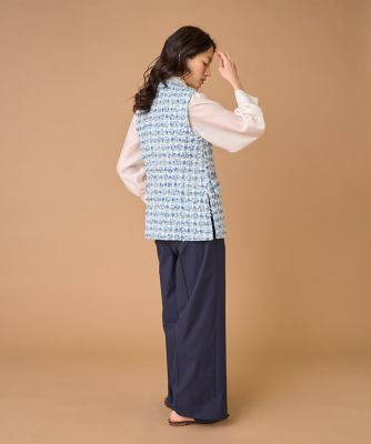 セミワイドパンツ（7161161009） | INED (Women)/イネド