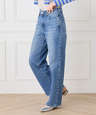 ワイドストレートデニムパンツ THE NIECE MID－RISE