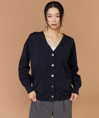 Vネックカーディガン（7161178006） | INED (Women)/イネド