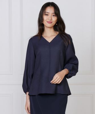 Vネックブラウス（7161182001） | INED (Women)/イネド