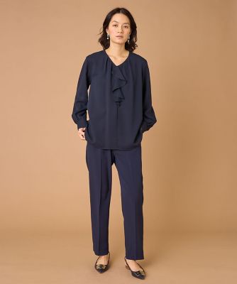 ラッフルブラウス（7161182004） | INED (Women)/イネド