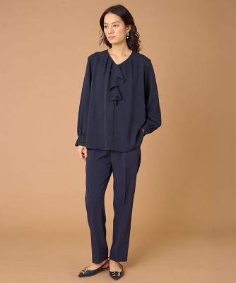 ラッフルブラウス（7161182004） | INED (Women)/イネド