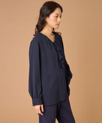 ラッフルブラウス（7161182004） | INED (Women)/イネド