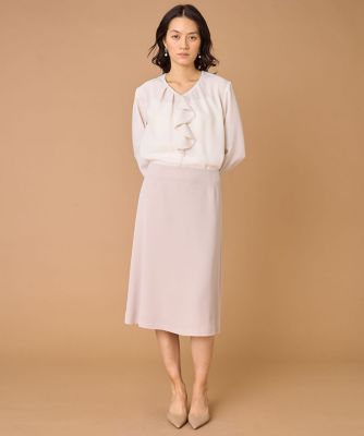 ラッフルブラウス（7161182004） | INED (Women)/イネド