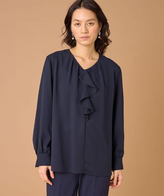 ラッフルブラウス（7161182004） | INED (Women)/イネド