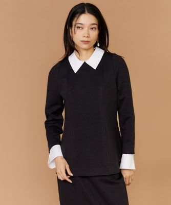 ＜INED (Women)＞ペプラムトップス（７１６１１８２００５）