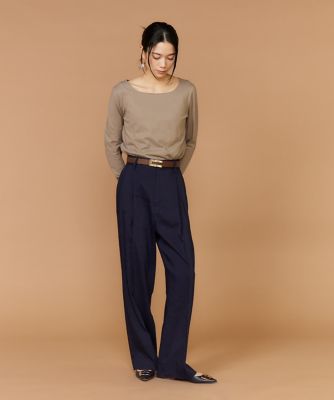 スクエアネックプルオーバー（7161190009） | INED (Women