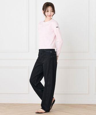 ルミノア ボーダーカットソー MADEMOISELLE《Le