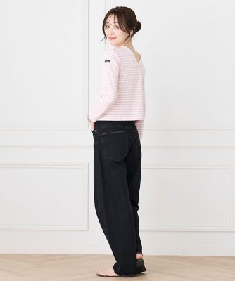 ルミノア ボーダーカットソー MADEMOISELLE《Le