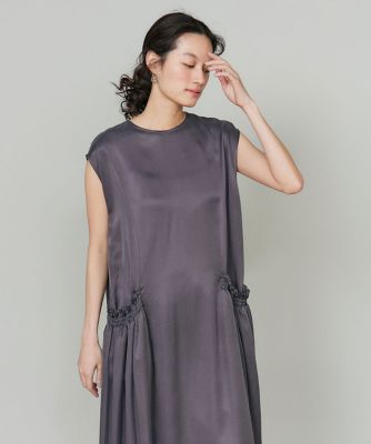 INED (Women)/イネド シャーリングポケットワンピース（７１６２１２１０１１）
