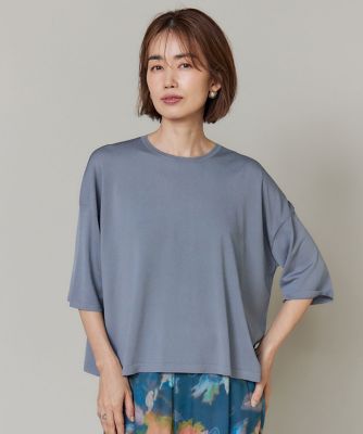 INED (Women)/イネド Ｔシャツ風ニット（７１６２１７００２５）