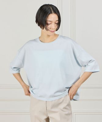 大きいサイズ》Tシャツ風サマーニット（7162170820