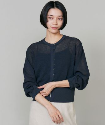 IENA ウールデザインカーディガン IENA(イエナ)の「《追加》ウールカシミヤガウンカーディガン◇（IENA